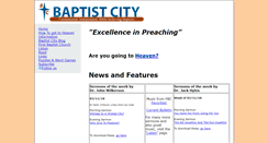 Desktop Screenshot of baptist-city.com