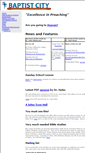 Mobile Screenshot of baptist-city.com